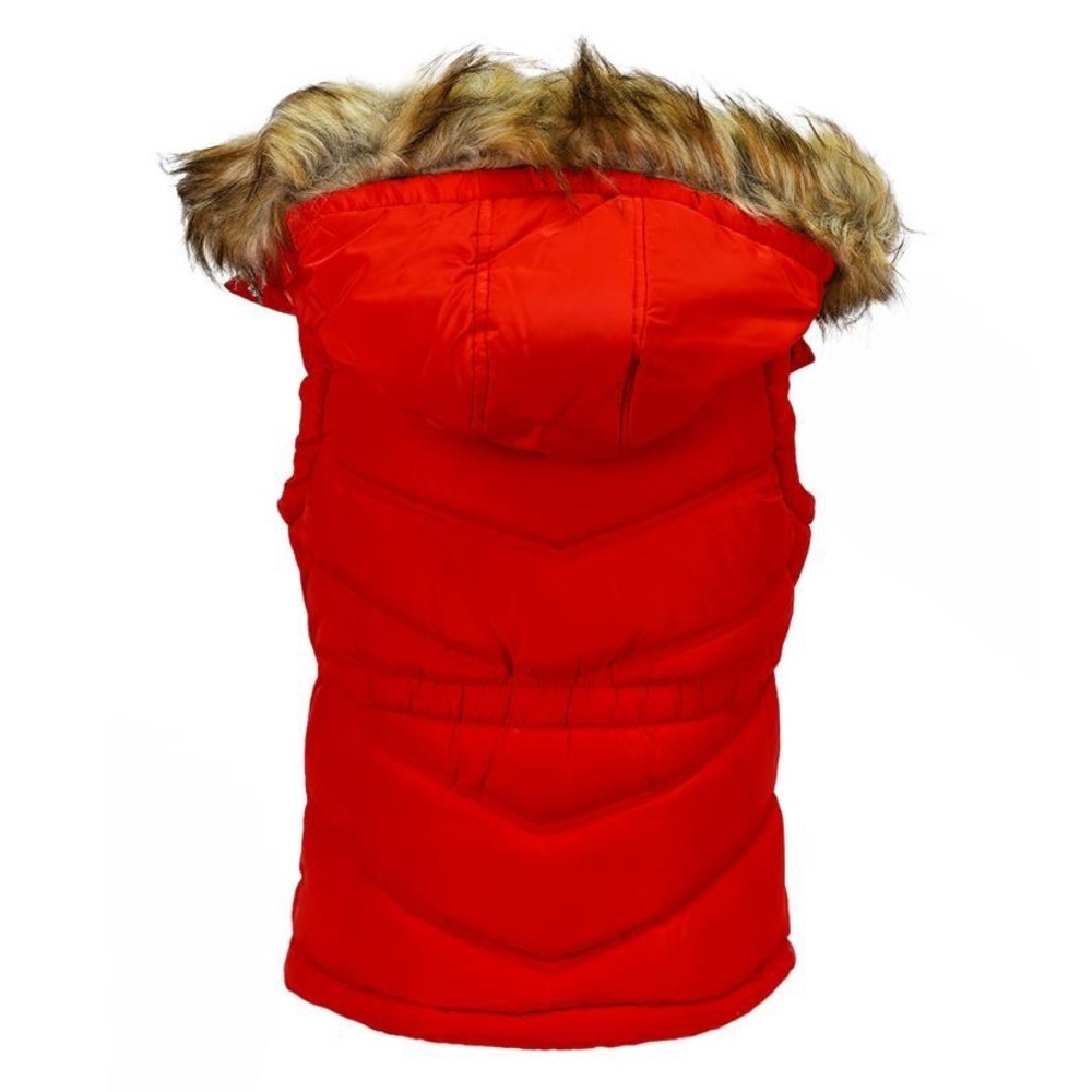New Canada Weather Gear Girls Fur Heavyweight Vest​ - Picture 2 of 4